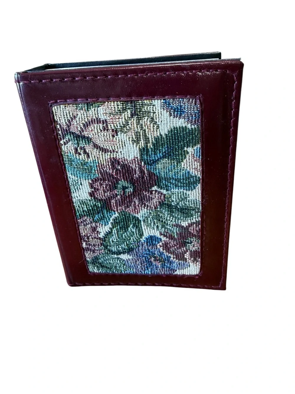 Vintage Floral Tapestry Photo Album Picture Book Faux Leather Gift Cottage